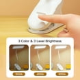 thumbnail image 3 of Dimmable Clip-on Desk Lamp, USB Powered, 3 Color Modes, Battery Operated, Portable Mini Lamp with Clamp, 3 of 6