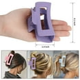 thumbnail image 3 of Genwiss Durable Non-slip 4 Inch Large Hair Claw Clips for Thick Hair, 6 Pcs, Hair Accessories for Women, 3 of 8