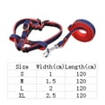 thumbnail image 5 of Walbest Hands Free Dog Leash,Multifunctional Dog Training Leads, 4ft Denim Leash for Puppy,Small & Large Dogs (Red, XL), 5 of 7