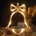 thumbnail image 1 of Yeacher Hanging Fairy LEDs String Lights Curtain Lamp Constant Bright Modes with Bell Design IP42, 1 of 8