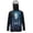 Wolf Cross Moon Forest Pattern, variant on SEANATIVE Men's Sun Hoodie for Fishing, Long Sleeve Shirt UV Protection Cooling Full Coverage Fishing Pullover Top with Built-in Face Mask, S, Deer Cross Moon Forest Pattern Blue Black