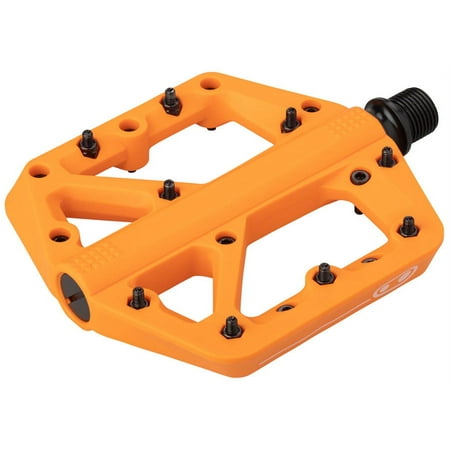 UPC: 0641300163929 | Crank Brothers Stamp 1 Platform Pedals 9/16 Composite Body Hex Pins Orange SM