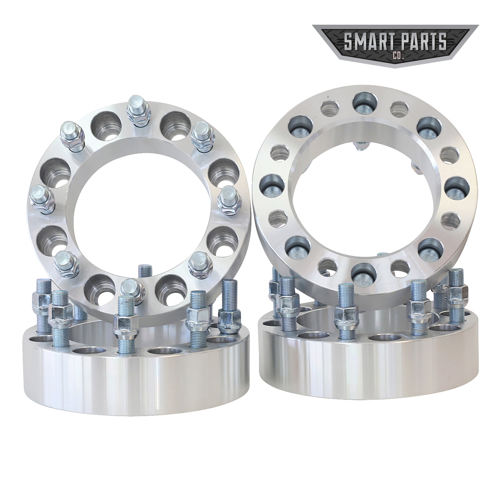 1'' 8 Lug Wheel Spacers Adapters 8x6.5 fits Nissan Chevy C/K-2500/3500 GMC 1