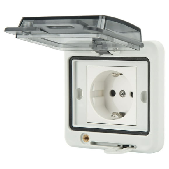 Wall Plug Adapter, Flame Retardant Strong Wall Outlet Impact Resistance  For Factories