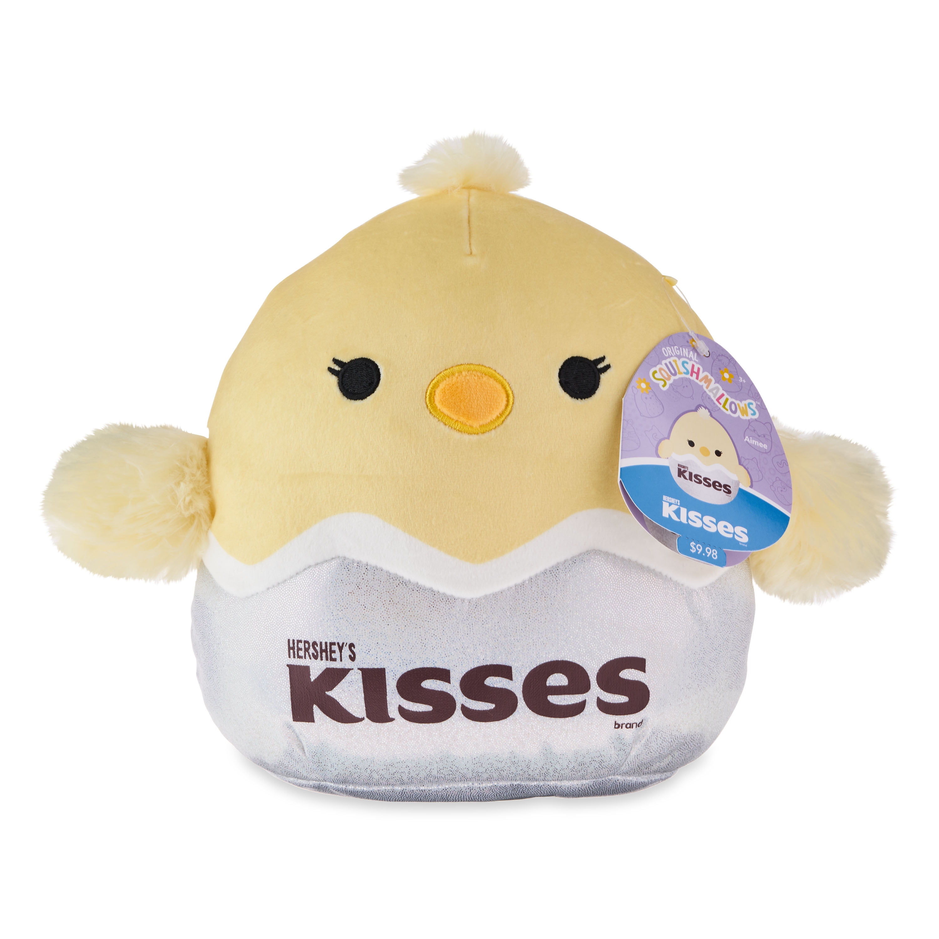 Squishmallows Original Hershey's Kisses 8 inch Chick -  Child's Ultra Soft Stuffed Plush Toy