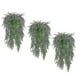thumbnail image 1 of Artificial Hanging Plants, Plastic Artificial Green Plants For Indoors / Outdoors / Balcony / Wall / Pot / Garden / Decoration, Pack Of 3 Pieces_s, 1 of 5