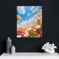 thumbnail image 4 of GOSMITH Framed Canvas Wall Art, Vintage Wall Art Decor for Living Room Nature Landscape Botanical Wood Wall Art Prints Classical Scenery Painting for Bedroom Office Home Decoration, 4 of 4