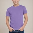 thumbnail image 2 of TOWED22 Boys Dinosaur Shirt Kids Short Sleeve T-Shirts Toddler Boy Tops Tee Size 2-8 Years(Purple,6-7 Y), 2 of 7