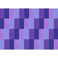 thumbnail image 1 of Ahgly Company Machine Washable Indoor Rectangle Transitional Purple Amethyst Purple Area Rugs, 7' x 9', 1 of 7