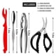thumbnail image 2 of 7 Pcs Seafood Tools Set Includes 2 Crab Crackers, 2 Lobster Shells, 2 Crab Forks/ and 1 Seafood Sci, 2 of 5