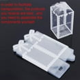 thumbnail image 5 of Clear Candy Boxes, 20 Pack Transparent Treat Boxes with Heart Lace Design and Ribbon, Square Plastic Favor Boxes for Wedding, Baby Shower, Party Supplies, 2.36x2.36 inch, 5 of 7