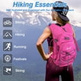 thumbnail image 6 of WOLT Hydration Backpack with 2L Water Bladder - 18L Lightweight & Waterproof, 6 of 7