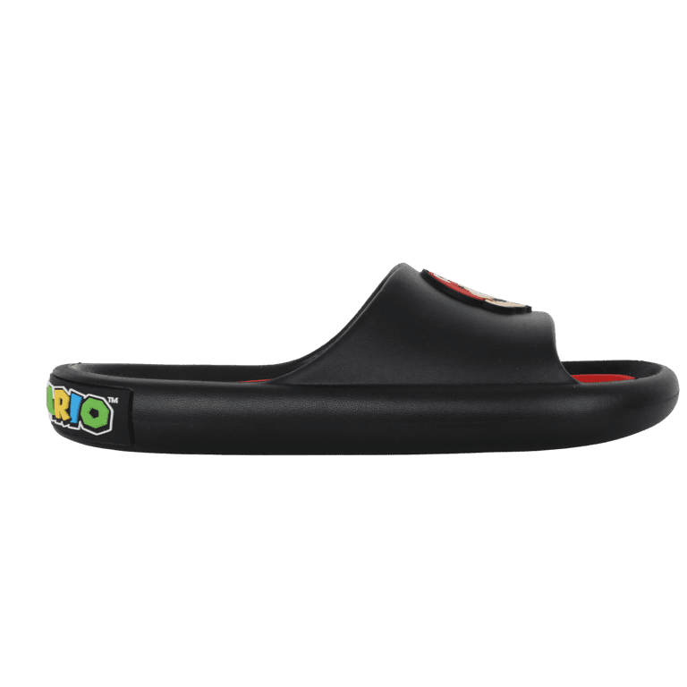 Nintendo Super Mario Toddler Boys Soccer Slide Sandals