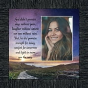 God Didn't Promise Days without Pain, Encouragement gifts for Women, Gift for Cancer Patients, Chemo Patient Gifts, Cheer Up Gifts, Uplifting Gifts, God's Promises, 6424CH