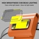 thumbnail image 4 of Luz de trabajo COB con clip para correr de noche y acampar | Luz de seguridad LED USB recargable con modos rojo/blanco | Luz de collar impermeable para mascotas para pesca y actividades al aire libre, 4 of 5
