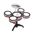 thumbnail image 4 of Juego de batería para niños, juguete de simulación para niños, juguete de , juego de banda de Rock, juego de batería de Jazz para niños pequeños , 5 tambor Hugo Tambor de simulación, 4 of 10