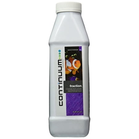 continuum aquatics fraction, concentrated, low odor, chloramine, ammonia and chlorine remover for all marine fish and reef aquaria, 2-liter