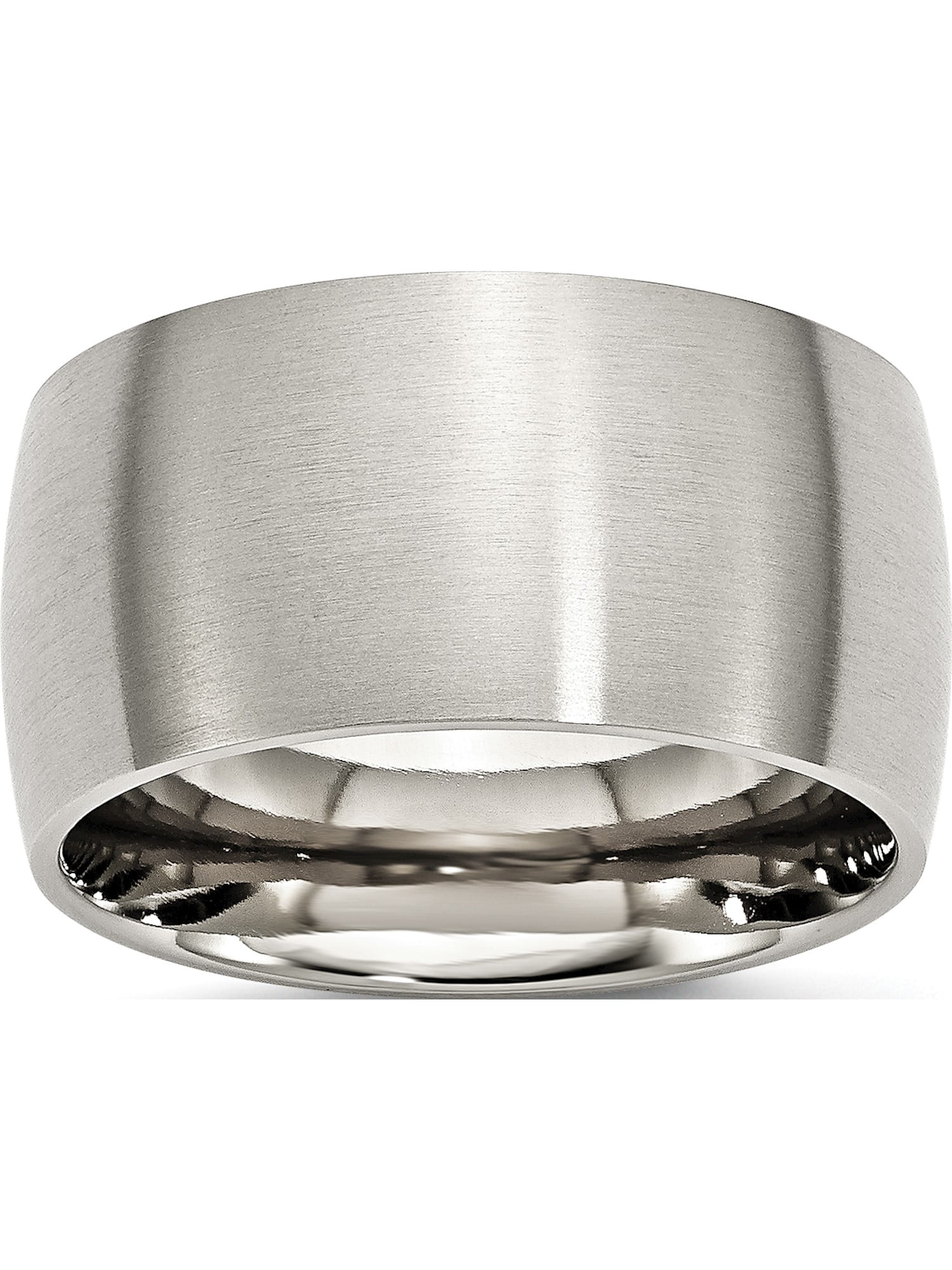 14KW 4mm LTW Half Round Band Size 10.5 Size 10.5 Length Width 4