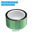 thumbnail image 2 of Uxcell 50mmx50m Prism Tape Holographic Reflective Self Adhesive Decor, Green, 2 of 5