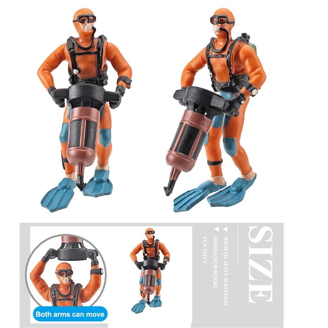 Buzo juguetes figuritas hogar decorar preescolar educativo Arcti Diver animales regalo Wmkox8yii shdjk5871