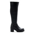 Madden NYC Women's Lug Sole Stretch Gore KneeHigh Boots
