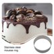 thumbnail image 4 of Advancent Mousse Ring Cake Mold Acero inoxidable Autoensamblaje Multi Tamaño Cupcake Ensalada Postre Die Herramientas Fiesta doméstica Herramientas y accesorios para hornear 6 pulgadas (1.2 mm), 4 of 6