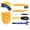 6-piece set + big blue brush (7-piece set), variant on Bicycle Chain Cleaner Kit with Brushes  - Universal Cleaning Tools for Mountain/Road Bikes & Motorcycles