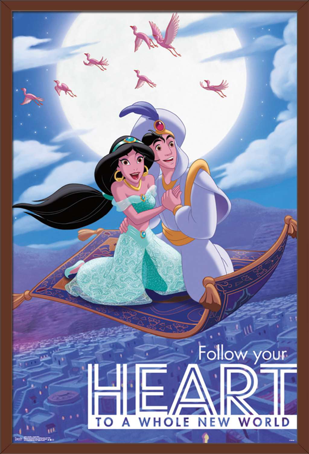 Disney Aladdin Carpet Ride Poster