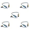 thumbnail image 2 of yingyy Earphone Wireless Bluetooth-compatible Stereo Neck Hanging Smart Step Counter Sports Running Headset Birthday Gift Type 3 5Set, 2 of 6