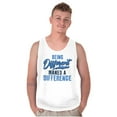thumbnail image 3 of Being Different Makes a Difference Tank Top T Shirts Men Women Brisco Brands L, 3 of 6