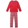 thumbnail image 4 of Conjunto de pijamas navideños familiares para bebés, niños y niñas, ropa de casa de Navidad, ropa de dormir estampada con Papá Noel para padres e hijos Xemadio WMZL-703-1, 4 of 7