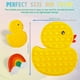 thumbnail image 3 of Juguete sensorial Push Bubble Pop Fidget HUOGUO Duck+Cloud, 2 unidades, 3 of 5