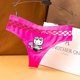 thumbnail image 1 of Bragas sexys de Hello Kitty para mujer, ropa interior de dibujos animados Kawaii Kt Kuromi, pantalones flexibles suaves para Fitness, regalos, 1 of 4