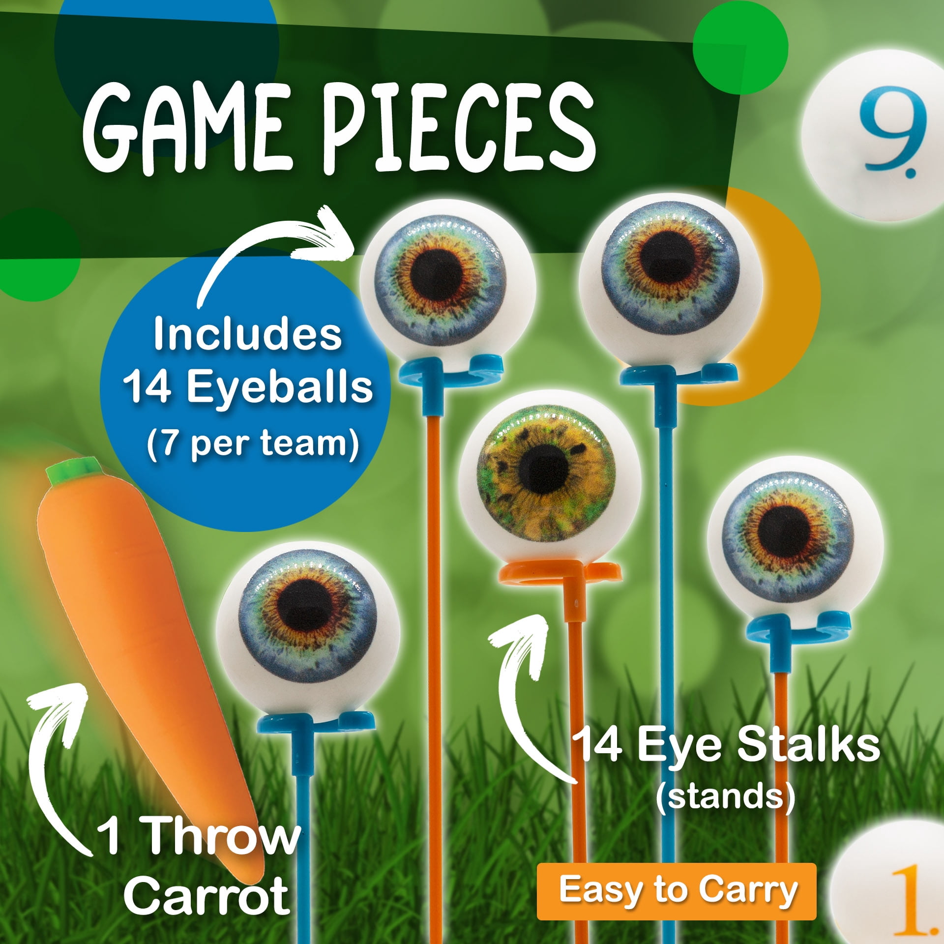 Starlux Games Eyeballs of Madness: the Yard Lawn Game That’s “like Horseshoes with Strategy”