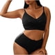 thumbnail image 1 of Traje de Baño Conservador de Tamaño Grande con Falda Dividida, Conjunto de Bikini de Puntos de Polka, Detalle de Ganchillo Y Top Acolchado para la Playa Y la Piscina, 1 of 5