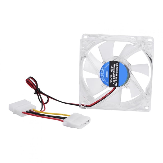 Ventilador silencioso para caja NikouMX 80 mm LED refrigerador 12 V