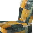 thumbnail image 4 of Designart "Cubism Geometric Plains II" Upholstered Abstract Accent Chair and Modern & Contemporary Arm Chair - Multiple Color & Pattern, 4 of 7