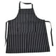 thumbnail image 2 of Delantal De Babero Impermeable, Delantal Rayado Unisex Ajustable Con 2 Bolsillos Para Cocina Panaderos De Cocina Restaurantes, 2 of 7