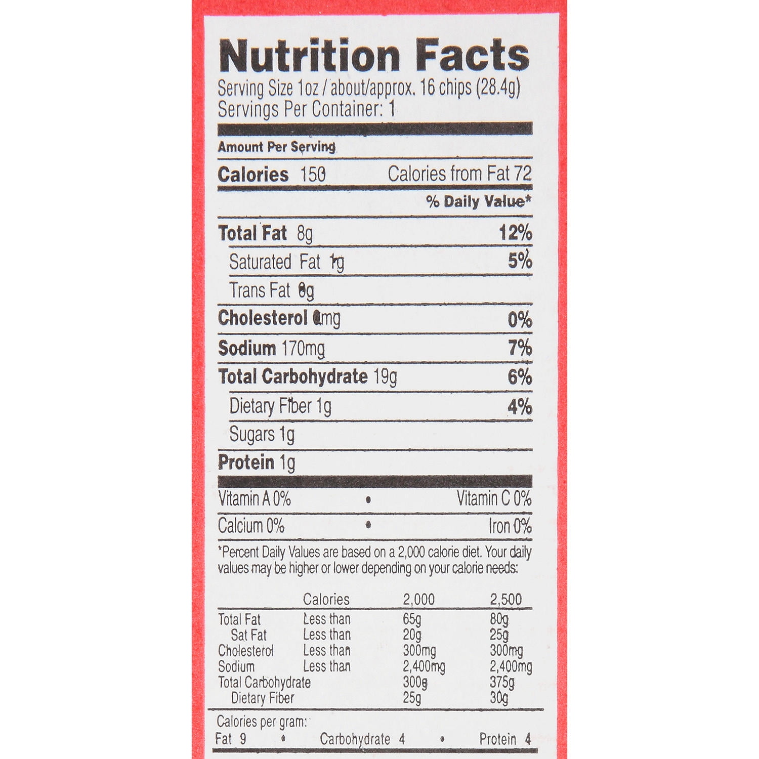T G I Fridays Potato Skins Snack Chips Cheddar Bacon 1 Oz 50 Ct Walmart Com Walmart Com