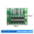 thumbnail image 3 of 4S 40A Standard BMS 14.4V 16.8V 18650 21700 26650 Lithium Battery Protected Board For Screwdriver Drill And Headlamp Use ,Multi -Function Protection, 3 of 4