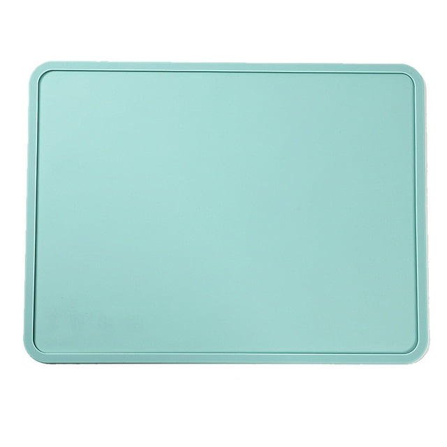 Dog Food Mat,Silicone Waterproof Dog Cat Food Tray,Non Slip Pet Bowl