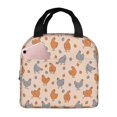 thumbnail image 1 of Fotbe Funny Chicken Bolsa Térmica con Estampado y Forro de Aluminio Grueso Bolsa de Almuerzo con Bolsillo Frontal para Hombres y Mujeres, Ideal para Trabajo, Escuela, 1 of 8