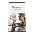 thumbnail image 5 of Strengthtape Kinesiology Tape, Black, 20 Pre-Cut Strips, 5 of 7