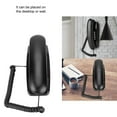 thumbnail image 3 of Mini Wall Phone, Retro Wall Mount Telephone Desktop Corded Landline Phone Fixed Telephone With Flash /call Mute/ Last Number  Function For Home,Hotel,School And Office, 3 of 8