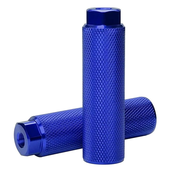 Guardoinrt 2pcs Bike Foot Pegs Designed For Adventure Aluminum Alloy For Endurance blue 1Set
