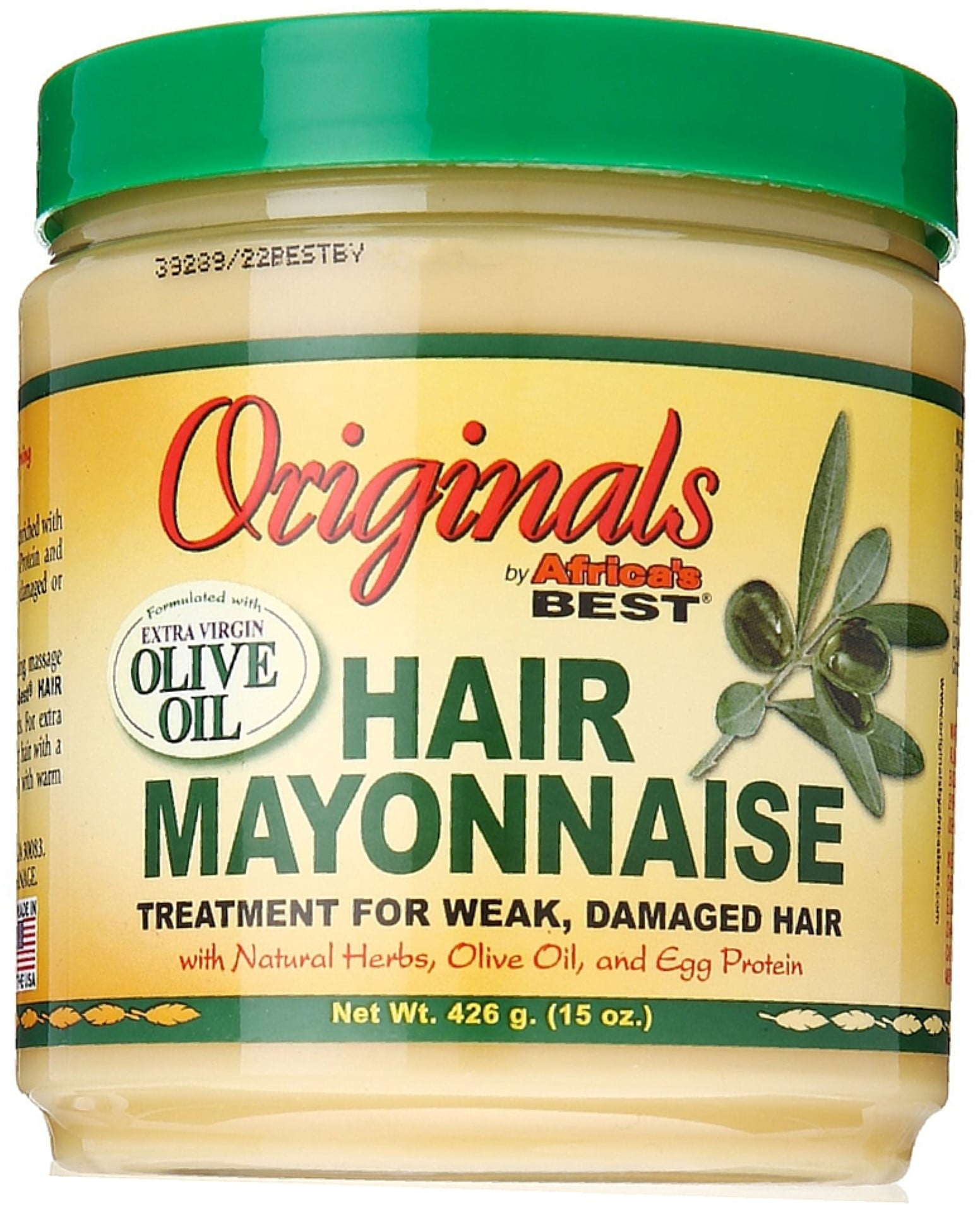 Africa S Best Organics Hair Mayonnaise 15 Oz Pack Of 2 Walmart Com