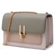thumbnail image 1 of Bolsos cruzados con bloques de color para mujer, bolsos cruzados de cuero, bolsos lindos de diseñador, bolso de hombro, tamaño mediano, 1 of 5
