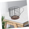 thumbnail image 3 of Panier de Rangement Pratique Support de Rangement pour Café Cuisine pour Dosettes de Café, 3 of 8