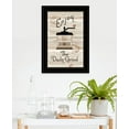 thumbnail image 2 of Enjoy The Daily Grind 2 Black Framed Print Wall Art, 2 of 5