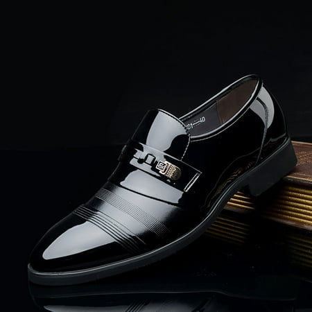 

Fashion Men Business Leather Shoes Casual Comfortable Dress Shoe Male Suit Shoes